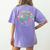 Meowcrobiology Cats Microbiology Science Teacher Women's Comfort Colors T-Shirt Back Print Violet Meowcrobiology Cats Microbiology Science Teacher Women's Comfort Colors T-Shirt Back Print Violet