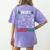 Merry Christmath – Math Christmas For Math Teacher For Men Women Kids Women's Comfort Colors T-Shirt Back Print Violet