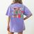 Be Merry Be Jolly Be Kind Merry Christmas Teacher Xmas PJs Women's Comfort Colors T-Shirt Back Print Violet Be Merry Be Jolly Be Kind Merry Christmas Teacher Xmas PJs Women's Comfort Colors T-Shirt Back Print Violet