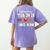 Mothers Day For Teacher Dog Lover Dog Mom Teacher Women's Comfort Colors T-Shirt Back Print Violet Mothers Day For Teacher Dog Lover Dog Mom Teacher Women's Comfort Colors T-Shirt Back Print Violet