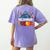 Ms Johnson Personalized Name Back To School Teacher For Men Women Kids Women's Comfort Colors T-Shirt Back Print Violet