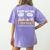 Music Theory Musician Music Teacher Musical Notes For Men Women Girls Kids Women's Comfort Colors T-Shirt Back Print Violet