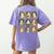 Music Teacher Orchestra Spooky Halloween Ghost Band Women's Comfort Colors T-Shirt Back Print Violet Music Teacher Orchestra Spooky Halloween Ghost Band Women's Comfort Colors T-Shirt Back Print Violet