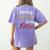 Music Teacher Teaching Music Is My Forte For Music Lovers Women's Comfort Colors T-Shirt Back Print Violet
