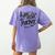 Music Teacher For Women Elementary First Day Of School Women's Comfort Colors T-Shirt Back Print Violet