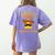 Nacho Average Substitute Teacher Mexican Cinco De Mayo Men Women Women's Comfort Colors T-Shirt Back Print Violet