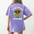 Nacho Average Teacher Sarcastic Women Teaching Women's Comfort Colors T-Shirt Back Print Violet Nacho Average Teacher Sarcastic Women Teaching Women's Comfort Colors T-Shirt Back Print Violet