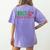 National Board Certified Teacher Minimalist Apple T-Shirt For Men Women Women's Comfort Colors T-Shirt Back Print Violet