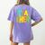 Neon Retro Teacher Cute Teacher Team New Teacher Back To Sch Women's Comfort Colors T-Shirt Back Print Violet Neon Retro Teacher Cute Teacher Team New Teacher Back To Sch Women's Comfort Colors T-Shirt Back Print Violet