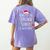 Be Nice Teacher Santa Watching Xmas School Students For Men Women Women's Comfort Colors T-Shirt Back Print Violet Be Nice Teacher Santa Watching Xmas School Students For Men Women Women's Comfort Colors T-Shirt Back Print Violet