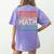 If You Have No Success At First Try It With a Fun Maths Teacher Women's Comfort Colors T-Shirt Back Print Violet If You Have No Success At First Try It With a Fun Maths Teacher Women's Comfort Colors T-Shirt Back Print Violet