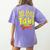 No Taki When Teacher Taki Education Classroom Teacher Women's Comfort Colors T-Shirt Back Print Violet No Taki When Teacher Taki Education Classroom Teacher Women's Comfort Colors T-Shirt Back Print Violet