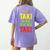 No Taki When Teacher Taki Education Classroom Teacher Women's Comfort Colors T-Shirt Back Print Violet No Taki When Teacher Taki Education Classroom Teacher Women's Comfort Colors T-Shirt Back Print Violet