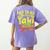 No Taki When Teacher Taki Teacher Pun Humor Women's Comfort Colors T-Shirt Back Print Violet No Taki When Teacher Taki Teacher Pun Humor Women's Comfort Colors T-Shirt Back Print Violet