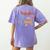 Nopales De Leer Spanish Teacher Maestra Cactus Bilingual Women's Comfort Colors T-Shirt Back Print Violet Nopales De Leer Spanish Teacher Maestra Cactus Bilingual Women's Comfort Colors T-Shirt Back Print Violet