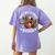 Not My First Rodeo Back To School Teacher Women's Comfort Colors T-Shirt Back Print Violet Not My First Rodeo Back To School Teacher Women's Comfort Colors T-Shirt Back Print Violet