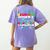 I Am Not Short I Am Pre-K Teacher Size Teacher For Men Women Kids Women's Comfort Colors T-Shirt Back Print Violet
