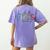 Oh The Places We Will Go Reading Day Book Lovers Teachers Women's Comfort Colors T-Shirt Back Print Violet Oh The Places We Will Go Reading Day Book Lovers Teachers Women's Comfort Colors T-Shirt Back Print Violet