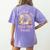 Oink Baa Moo Field Trip Squad Teacher Students Matching Women's Comfort Colors T-Shirt Back Print Violet Oink Baa Moo Field Trip Squad Teacher Students Matching Women's Comfort Colors T-Shirt Back Print Violet