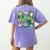 One Lucky Teacher St Patrick's Day Irish Teacher Lucky Era Women's Comfort Colors T-Shirt Back Print Violet One Lucky Teacher St Patrick's Day Irish Teacher Lucky Era Women's Comfort Colors T-Shirt Back Print Violet