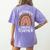One Thankful Math Teacher Leopard Rainbow Thanksgiving Women's Comfort Colors T-Shirt Back Print Violet One Thankful Math Teacher Leopard Rainbow Thanksgiving Women's Comfort Colors T-Shirt Back Print Violet