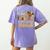 One Thankful Substitute Teacher Turkey Leopard Thanksgiving For Men Women Women's Comfort Colors T-Shirt Back Print Violet One Thankful Substitute Teacher Turkey Leopard Thanksgiving For Men Women Women's Comfort Colors T-Shirt Back Print Violet