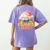 Pajama Day School Spirit Week Sleepy Cloud Teacher Student Women's Comfort Colors T-Shirt Back Print Violet Pajama Day School Spirit Week Sleepy Cloud Teacher Student Women's Comfort Colors T-Shirt Back Print Violet