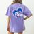 Para Heart Teacher Paraprofessional School Appreciation Women's Comfort Colors T-Shirt Back Print Violet Para Heart Teacher Paraprofessional School Appreciation Women's Comfort Colors T-Shirt Back Print Violet