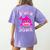 Para Shark Paraprofessional Female Teacher Women's Comfort Colors T-Shirt Back Print Violet Para Shark Paraprofessional Female Teacher Women's Comfort Colors T-Shirt Back Print Violet