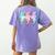 Para Squad Paraprofessional Teacher Lightning Bolt Women's Comfort Colors T-Shirt Back Print Violet Para Squad Paraprofessional Teacher Lightning Bolt Women's Comfort Colors T-Shirt Back Print Violet