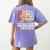 Paraeducator Paraprofessional SPED Teacher Women's Comfort Colors T-Shirt Back Print Violet Paraeducator Paraprofessional SPED Teacher Women's Comfort Colors T-Shirt Back Print Violet