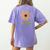 Paraprofessional Para Sunflower Teacher Back To School Women's Comfort Colors T-Shirt Back Print Violet Paraprofessional Para Sunflower Teacher Back To School Women's Comfort Colors T-Shirt Back Print Violet