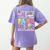 Paras Make It Possible Paraprofessional Paraeducator Teacher Women's Comfort Colors T-Shirt Back Print Violet Paras Make It Possible Paraprofessional Paraeducator Teacher Women's Comfort Colors T-Shirt Back Print Violet