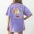 Paras Make It Possible Paraprofessional Teacher Assistant Women's Comfort Colors T-Shirt Back Print Violet