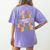 PE Gym School Coach PE Teacher What's Your Superhero Power Women's Comfort Colors T-Shirt Back Print Violet PE Gym School Coach PE Teacher What's Your Superhero Power Women's Comfort Colors T-Shirt Back Print Violet