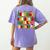 PE Teacher Christmas Holiday Women's Comfort Colors T-Shirt Back Print Violet PE Teacher Christmas Holiday Women's Comfort Colors T-Shirt Back Print Violet