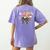PE Teacher Coach Coquette Ghost Halloween Physical Education Women's Comfort Colors T-Shirt Back Print Violet PE Teacher Coach Coquette Ghost Halloween Physical Education Women's Comfort Colors T-Shirt Back Print Violet