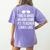 PE Teacher Sunglasses What Awesome Looks Like Women's Comfort Colors T-Shirt Back Print Violet PE Teacher Sunglasses What Awesome Looks Like Women's Comfort Colors T-Shirt Back Print Violet