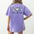 Peace Love Learn Tie Dye Teacher Kids 100th Days Of School Women's Comfort Colors T-Shirt Back Print Violet Peace Love Learn Tie Dye Teacher Kids 100th Days Of School Women's Comfort Colors T-Shirt Back Print Violet