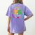 Physical Education PE Instructor Coach Teacher Gym Women's Comfort Colors T-Shirt Back Print Violet Physical Education PE Instructor Coach Teacher Gym Women's Comfort Colors T-Shirt Back Print Violet