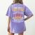 Physical Education School PE Teacher Halloween Costume Men Women Women's Comfort Colors T-Shirt Back Print Violet