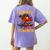 Pirate Pre-K Teacher Preschool Halloween Women's Comfort Colors T-Shirt Back Print Violet Pirate Pre-K Teacher Preschool Halloween Women's Comfort Colors T-Shirt Back Print Violet