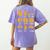 Pizza Slice Fraction Math Teacher Back To School Educational Women's Comfort Colors T-Shirt Back Print Violet Pizza Slice Fraction Math Teacher Back To School Educational Women's Comfort Colors T-Shirt Back Print Violet