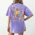 Play Is Learning Teacher First Day Of School Back To School Women's Comfort Colors T-Shirt Back Print Violet