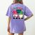Poly-Gnome-Ials Algebra Teacher Calcul Teacher Women's Comfort Colors T-Shirt Back Print Violet