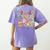 Pre K Back To School Teacher Student Men Women Kids Women's Comfort Colors T-Shirt Back Print Violet Pre K Back To School Teacher Student Men Women Kids Women's Comfort Colors T-Shirt Back Print Violet