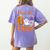 Pre K Boo Crew Teacher Student Halloween Pre Kindergarten Women's Comfort Colors T-Shirt Back Print Violet Pre K Boo Crew Teacher Student Halloween Pre Kindergarten Women's Comfort Colors T-Shirt Back Print Violet