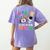 Pre-K Student Teacher Astronaut Space Back To School Women's Comfort Colors T-Shirt Back Print Violet Pre-K Student Teacher Astronaut Space Back To School Women's Comfort Colors T-Shirt Back Print Violet
