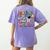 Pre-K Is Out Of This World Space Planets Teacher Women's Comfort Colors T-Shirt Back Print Violet Pre-K Is Out Of This World Space Planets Teacher Women's Comfort Colors T-Shirt Back Print Violet