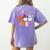Preschool Boo Crew Preschool Halloween Costume Teacher Kid Women's Comfort Colors T-Shirt Back Print Violet Preschool Boo Crew Preschool Halloween Costume Teacher Kid Women's Comfort Colors T-Shirt Back Print Violet